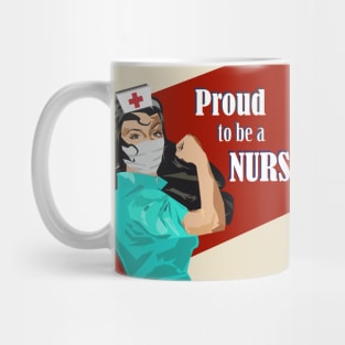 Proud to be a Nurse Nursing Student Graduation Gift Mug